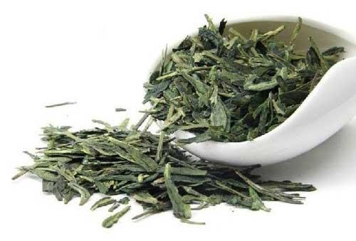 曲げられた形の肺chingのdragonwellの緑茶の新しい茶葉材料