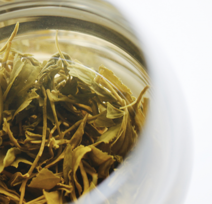 健康のXinヤン毛Jianの緑茶、なだめるような効果の強い緑茶