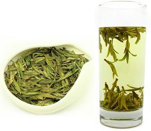中国 発酵させる有機性緑茶の西湖Longjingの茶平たい箱の葉を処理します サプライヤー